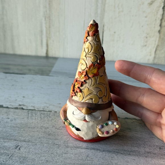 Jim Shore Heartwood Creek 'An Artist For All Seasons' Fall Gnome Figurine - Picture 4 of 10